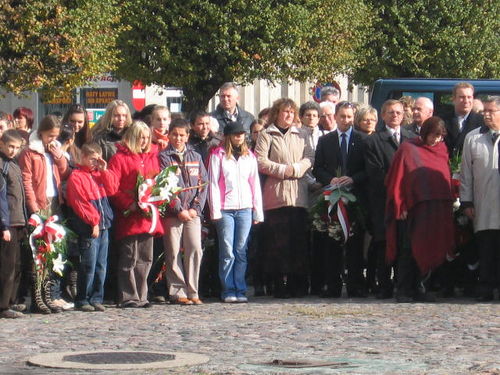 Patriotyczna manifestacja (galeria)