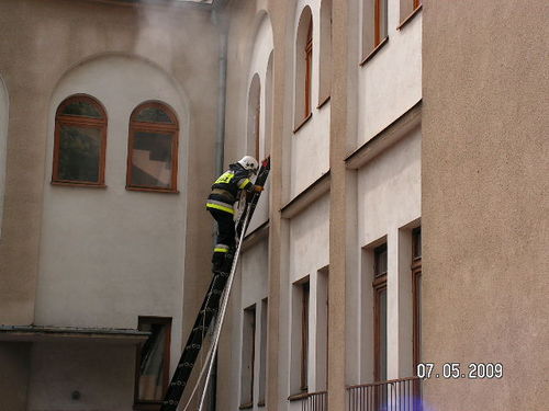 Paliła się Szkoła Muzyczna (galeria)