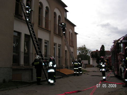 Paliła się Szkoła Muzyczna (galeria)