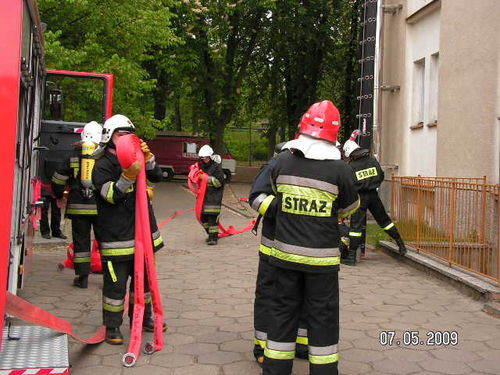 Paliła się Szkoła Muzyczna (galeria)