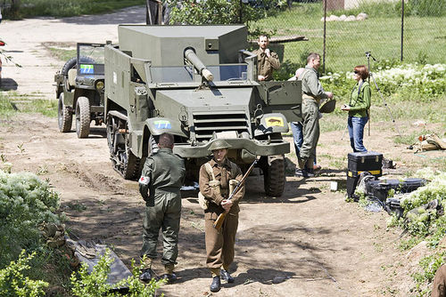 Filmowa bitwa w Gostyniu - fotorelacja