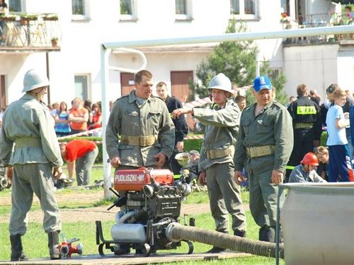 Strażackie zmagania w Poniecu - zdjęcia