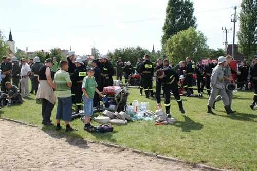 Strażackie zmagania w Poniecu - zdjęcia