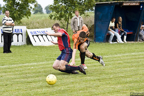 Piłkarskie derby w Rokosowie - fotorelacja