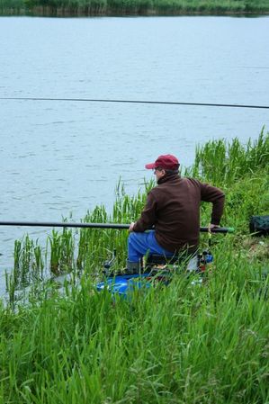 Tym razem łapali ryby - zdjęcia
