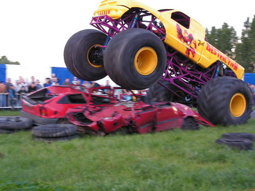 Kaskaderski show - fotorelacja