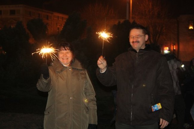 Z szampanem i fajerwerkami ? fotorelacja