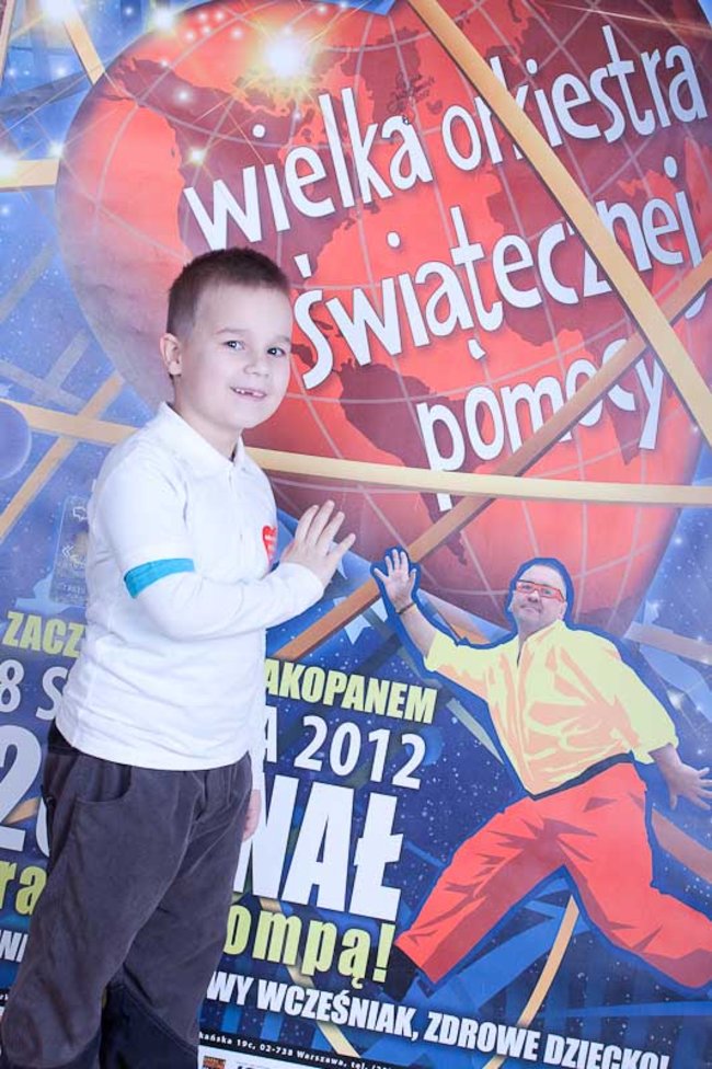 Prezent na XX urodziny WOŚP - fotorelacja