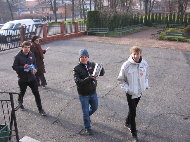Kwestowali na ulicach Krobi - zdjęcia	