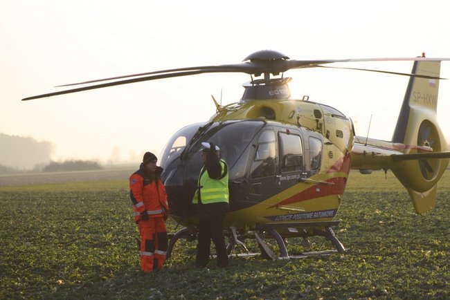 Potrzebny był helikopter - zdjęcia
