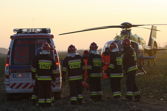 Potrzebny był helikopter - zdjęcia