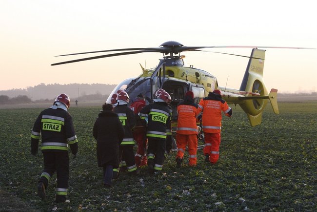 Potrzebny był helikopter - zdjęcia