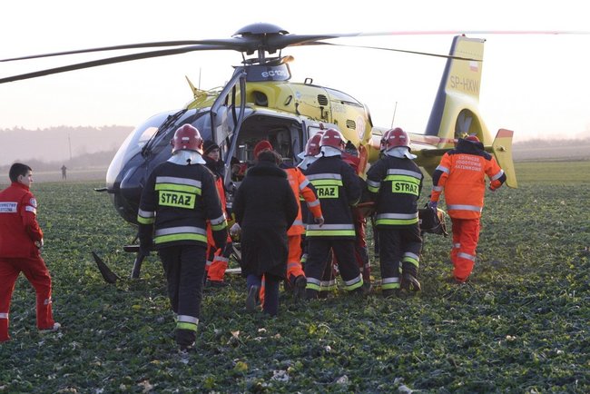 Potrzebny był helikopter - zdjęcia