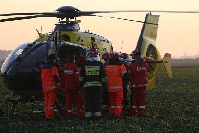 Potrzebny był helikopter - zdjęcia