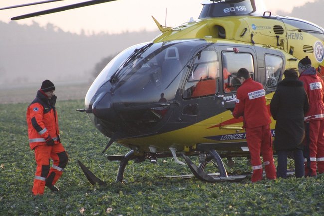 Potrzebny był helikopter - zdjęcia