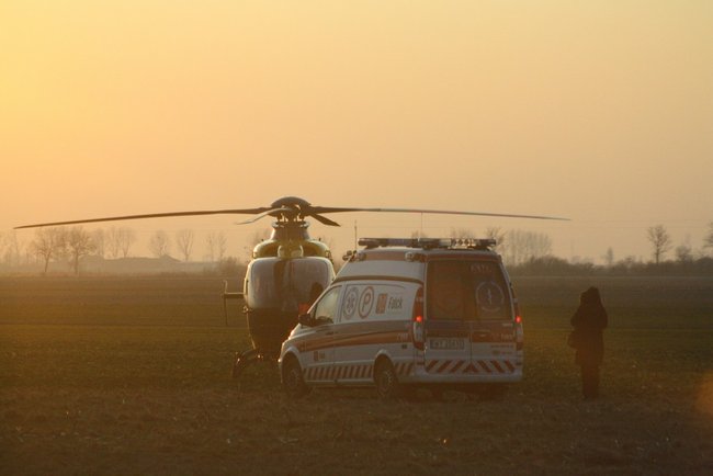 Potrzebny był helikopter - zdjęcia