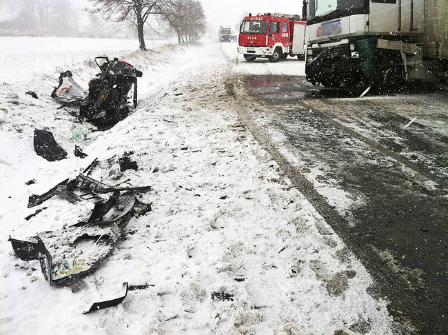Znamy wstępne przyczyny wypadku - zdjęcia