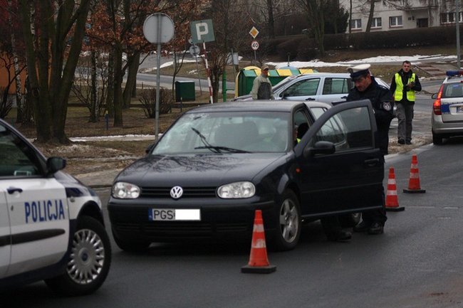 Potrącenie przy Sikorskiego - zdjęcia