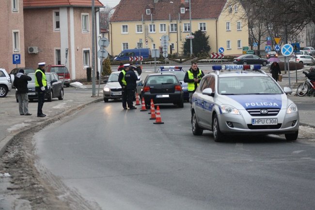 Potrącenie przy Sikorskiego - zdjęcia