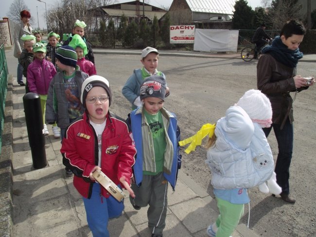 Wiosna na ulicach Starej Krobi