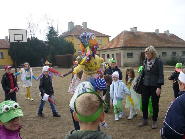 Wiosna na ulicach Starej Krobi