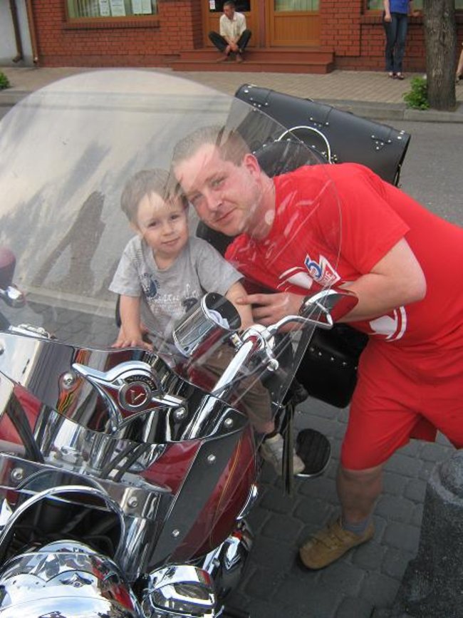 Majówka przy fontannie - zdjęcia