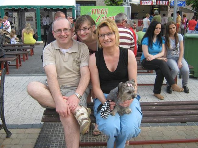 Majówka przy fontannie - zdjęcia