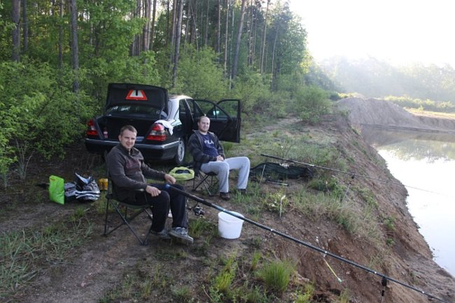Mieli nadzieję na duży połów - zdjęcia
