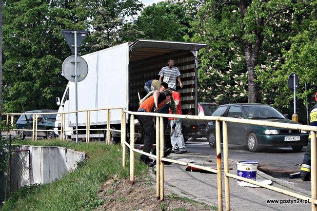 Kolizyjny piątek - zdjęcia