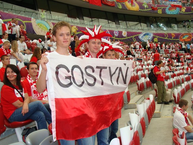 Gostyński akcent na Euro 2012  - fotorelacja