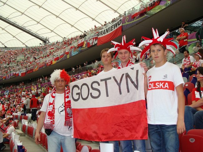 Gostyński akcent na Euro 2012  - fotorelacja