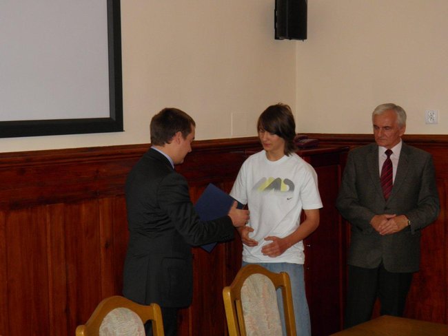 Karatecy zmierzyli się z burmistrzem - zdjęcia