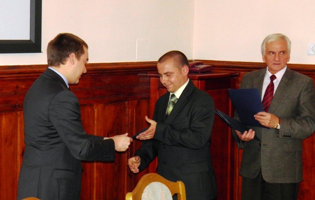 Karatecy zmierzyli się z burmistrzem - zdjęcia