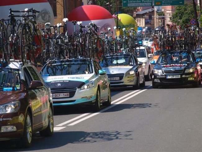 Gostyniacy na Tour de Pologne - zdjęcia