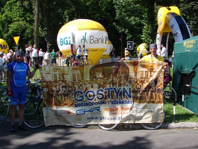 Gostyniacy na Tour de Pologne - zdjęcia