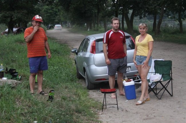 Nocne zawody w Dzięczynie - zdjęcia