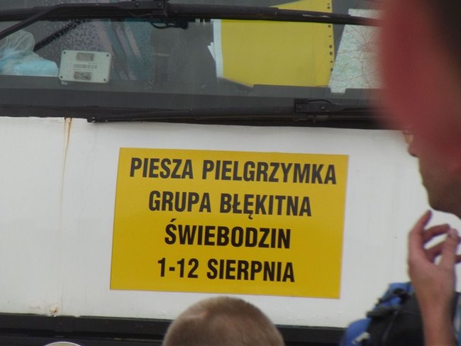 Piaskowianie ugościli pątników - zdjęcia
