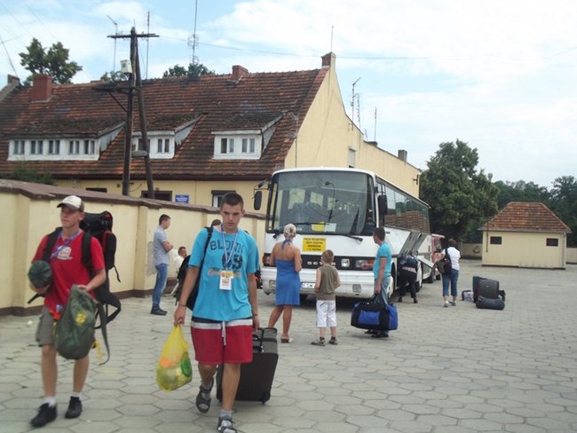 Piaskowianie ugościli pątników - zdjęcia