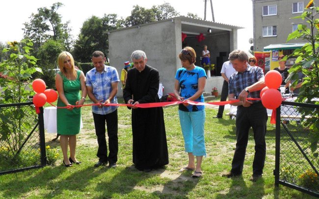Mała wioska z 
