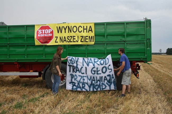 Protest się zaostrza - zdjęcia