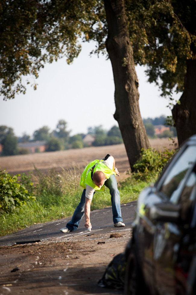 Rodzinna tragedia pod Rokosowem - zdjęcia