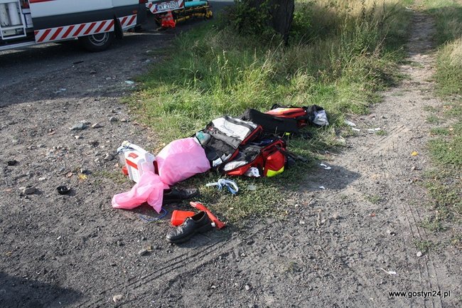 Rodzinna tragedia pod Rokosowem - zdjęcia