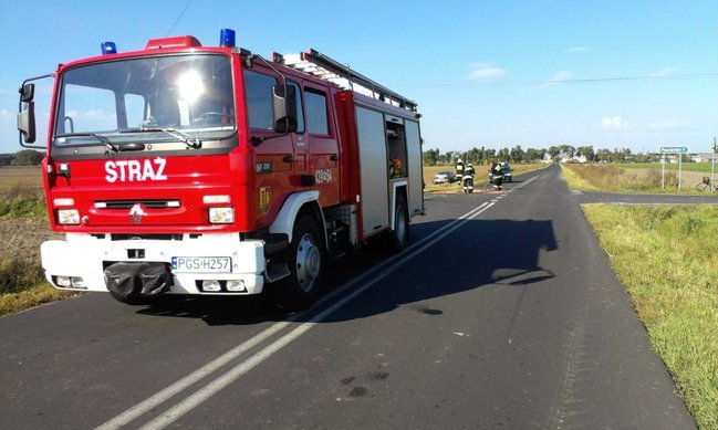 Ciągnik rozpadł się na dwie części ? zdjęcia