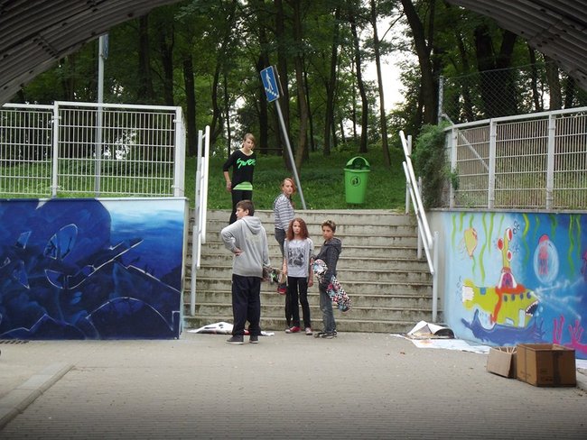 Przejście do podwodnego świata - zdjęcia