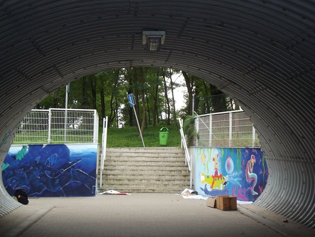 Przejście do podwodnego świata - zdjęcia
