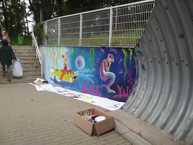 Przejście do podwodnego świata - zdjęcia