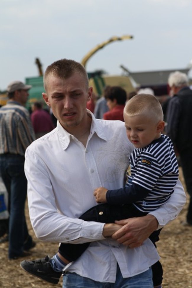 Tłumy na kukurydzianych polach - zdjęcia