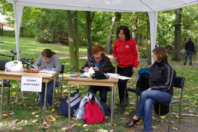 Bieg pod nadzorem burmistrza - zdjęcia