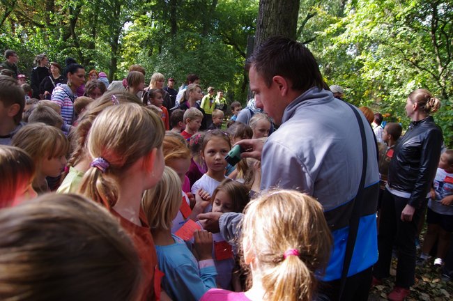 Bieg pod nadzorem burmistrza - zdjęcia