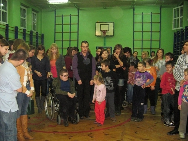 Integracyjne andrzejki w liceum - zdjęcia